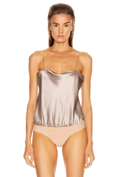 Shop Alix Nyc Dean Bodysuit In Dove