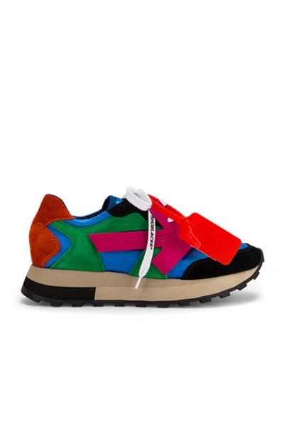 Shop Off-white Hg Runner Sneaker In Multicolor Fuchsia