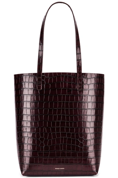 Shop Mansur Gavriel Everyday Tote In Peppercorn