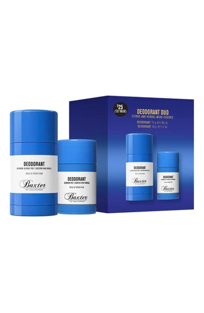 Shop Baxter Of California Aluminum-free Deodorant Set