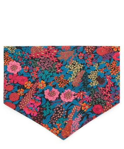 Shop Teddy Maximus Large Ciara Liberty Print Dog Neckerchief In Pink