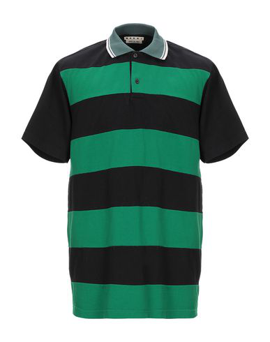 green striped polo