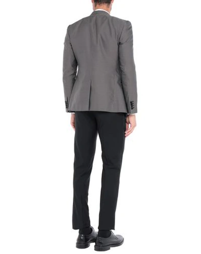 Shop Dolce & Gabbana Man Suit Black Size 36 Polyester, Virgin Wool, Silk