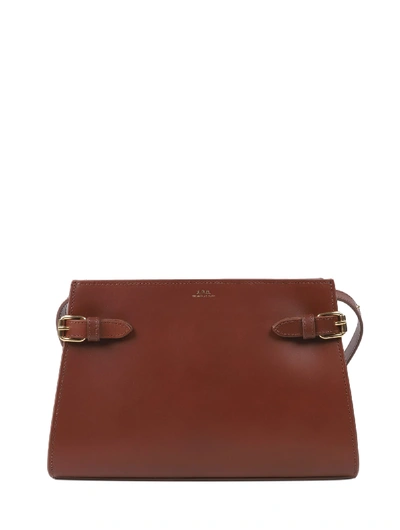 Shop A.p.c. Brown Charlotte Bag