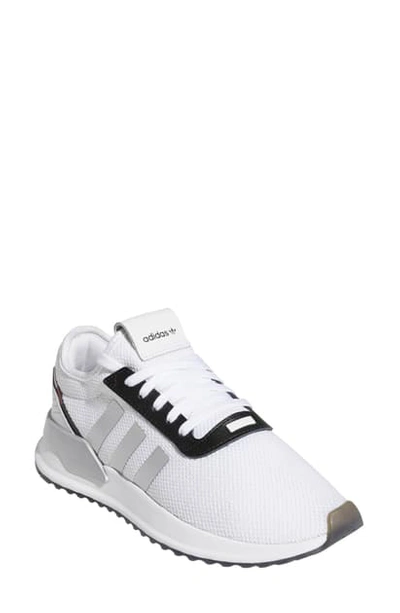 Shop Adidas Originals U-path Run Sneaker In White/ White