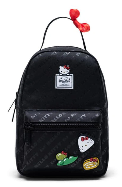 Shop Herschel Supply Co Mini Nova Backpack In Red/ Saddle Brown