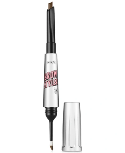 Shop Benefit Cosmetics Brow Styler Eyebrow Pencil & Powder Duo In Shade 3.5 - Neutral Medium Brown