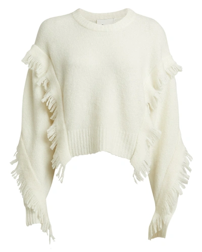 Shop 3.1 Phillip Lim / フィリップ リム Fringe Wool-blend Sweater In White