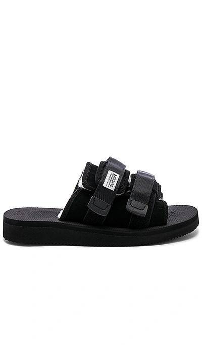 Shop Suicoke Moto-mab In Black