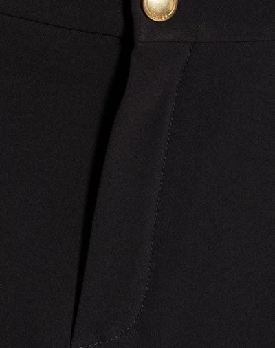 Shop Chloé Woman Cropped Pants Black Size 8 Triacetate, Polyester