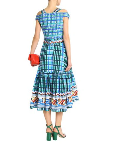 Shop Peter Pilotto Knee-length Dress In Blue