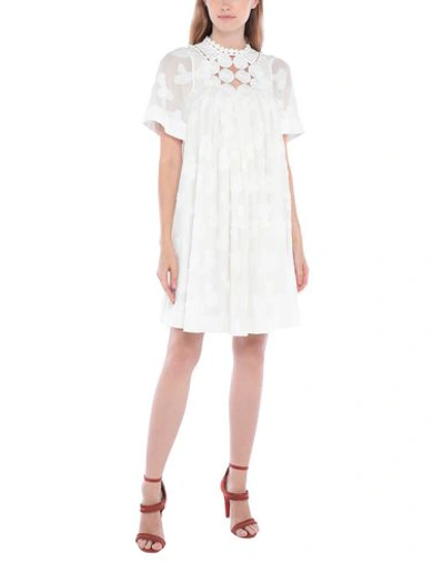 Shop Chloé Short Dresses In White