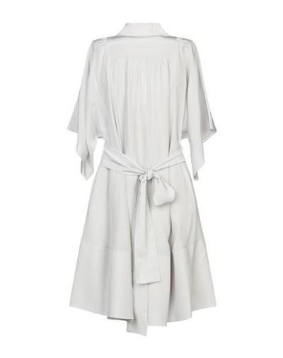 Shop Chloé Short Dresses In Light Grey