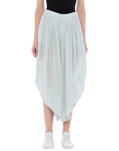 Chloé Long Skirts In Light Grey