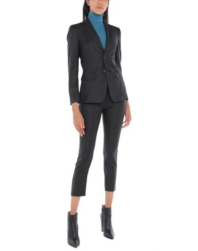 Shop Dsquared2 Suit In Steel Grey