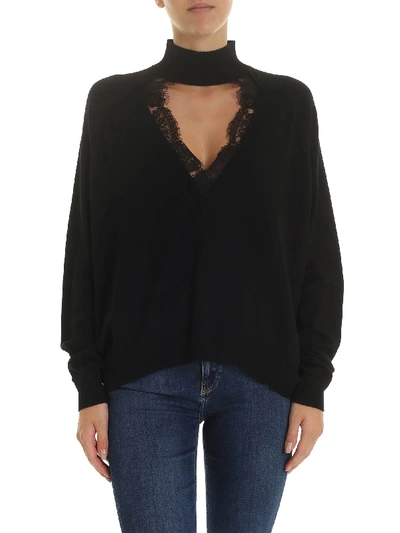 Shop Pinko Sweater In Black