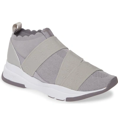 Ted Baker Adriha Slip-on Sneaker In Grey | ModeSens