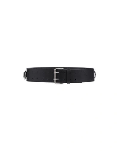 Shop Mm6 Maison Margiela High-waist Belt In Black