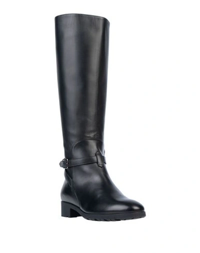 Shop Bally Woman Boot Black Size 6.5 Calfskin