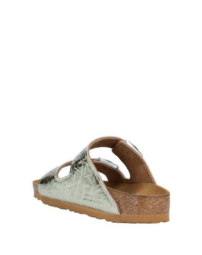 Rick Owens Sandals In Gold