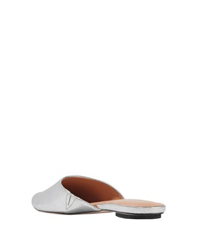 Shop Halston Heritage Mules And Clogs In Silver