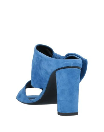 Shop Angela Chiara Venezia Sandals In Blue