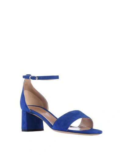 Shop Deimille Sandals In Bright Blue