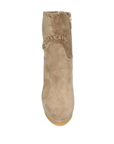 Le Silla Ankle Boot In Beige