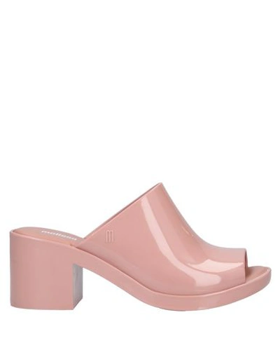 Shop Melissa Sandals In Pink