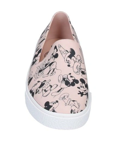 Shop Melissa Loafers In Pink