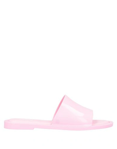 Shop Melissa Sandals In Pink