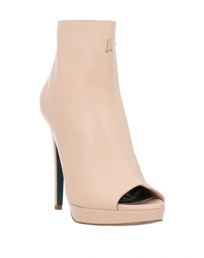 Shop Patrizia Pepe Ankle Boots In Sand