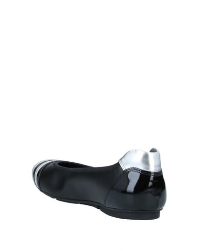 Hogan Ballet Flats In Black