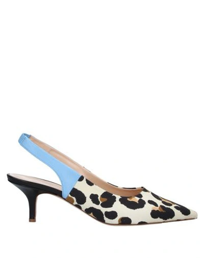 Shop Jucca Pumps In Ivory