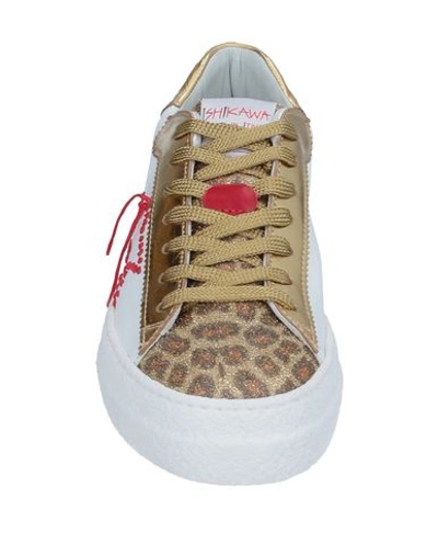 Ishikawa Sneakers In Gold