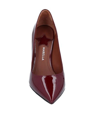 Shop Marella Pump In Maroon