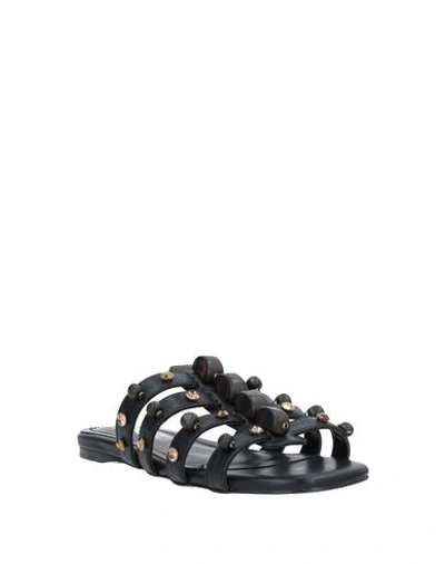 Shop Ioannis Sandals In Black