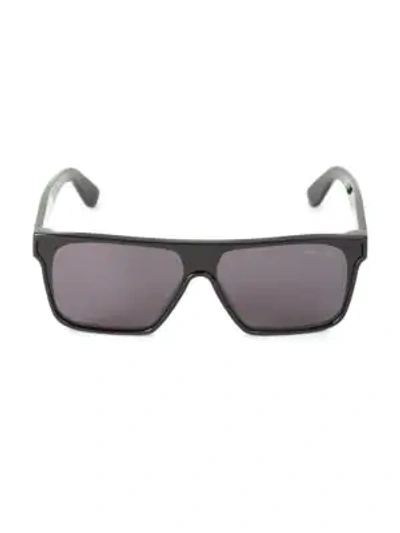 Shop Tom Ford Plastic Square Sunglasses In Black