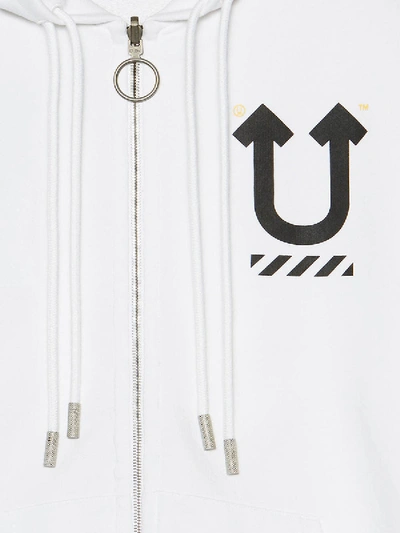 Off-white Undercover Reversible Logo-print Loopback Cotton-jersey