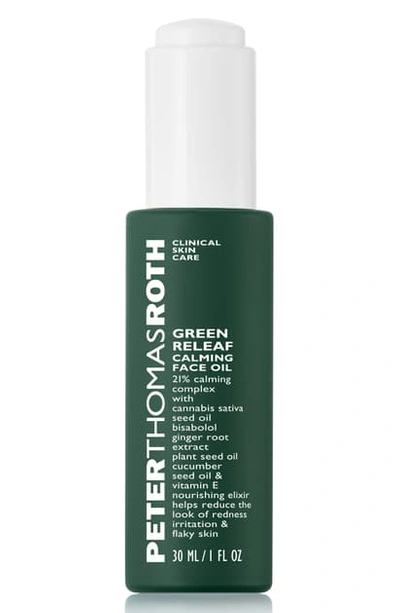 Shop Peter Thomas Roth Green Releaf Calming Face Oil