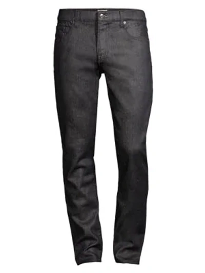 Shop 7 For All Mankind Adrien Slim-fit Tapered Jeans In Raw Blue
