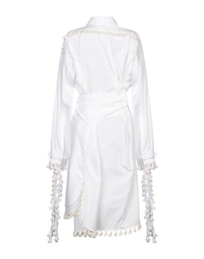 Shop Loewe Knee-length Dress In White