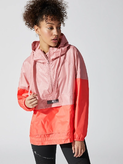 Shop Adidas By Stella Mccartney Windbreaker In Band Aid Pink