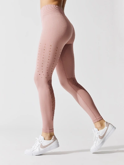 Shop Varley Becky Tight In Pale Mauve