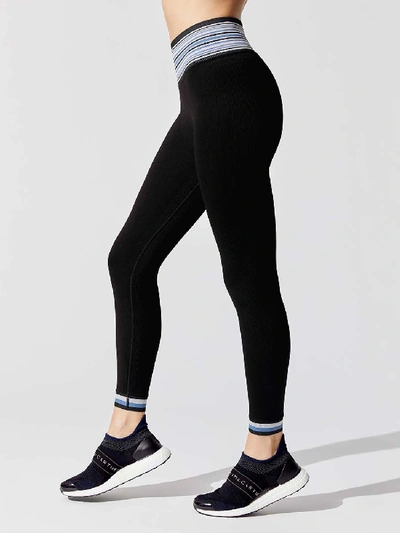 Shop Alala Banded Seamless Tight In Azure