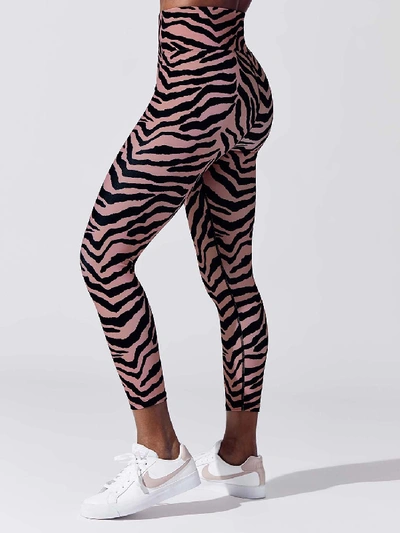 Shop Year Of Ours Veronica Tiger Legging In Rose