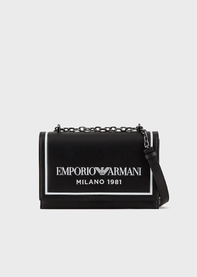 Shop Emporio Armani Crossbody Bags - Item 45486201 In Black