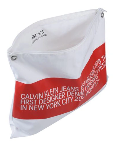 Shop Calvin Klein Jeans Est.1978 Handbags In White