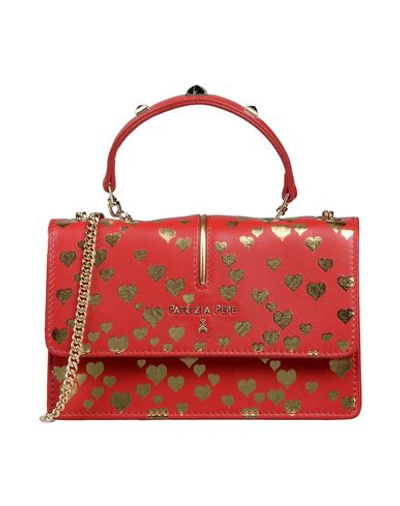 Shop Patrizia Pepe Handbags In Red