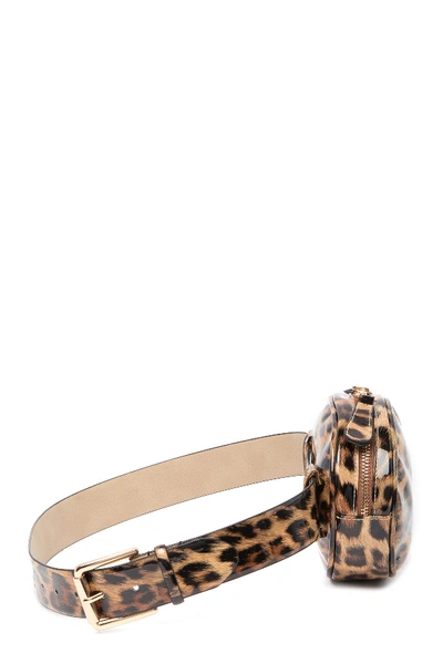 Shop Vince Camuto Leopard Patent Belt Bag